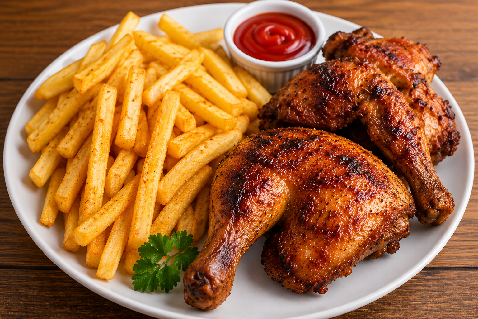 Frites Poulet